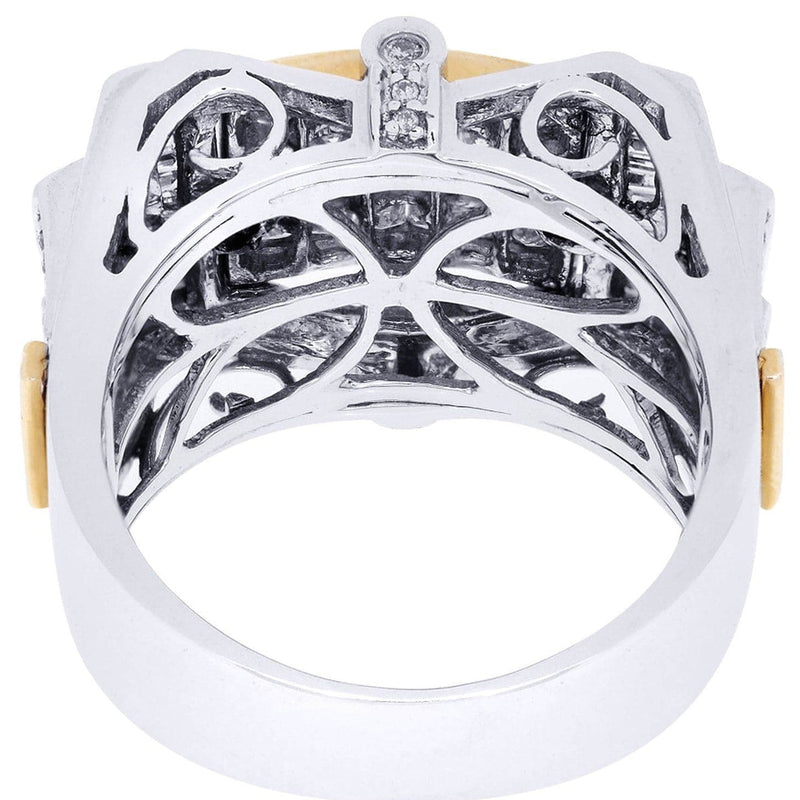 White Gold Mens Diamond Ring| 0.17 Carats| 17.34 Grams