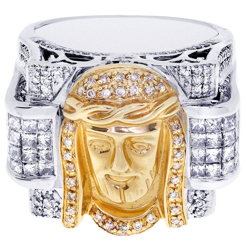 Mens Diamond Pinky Ring| 2.44 Carats| 20.43 Grams