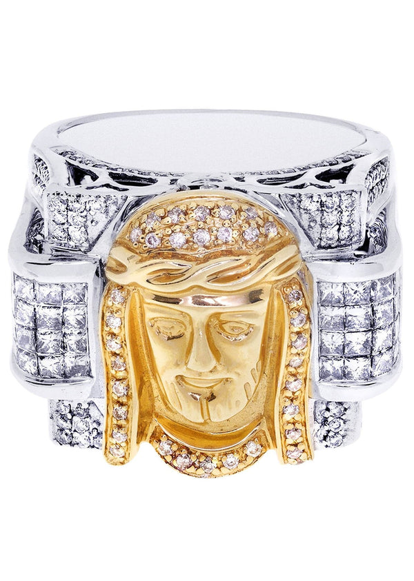 Mens Diamond Pinky Ring| 2.44 Carats| 20.43 Grams