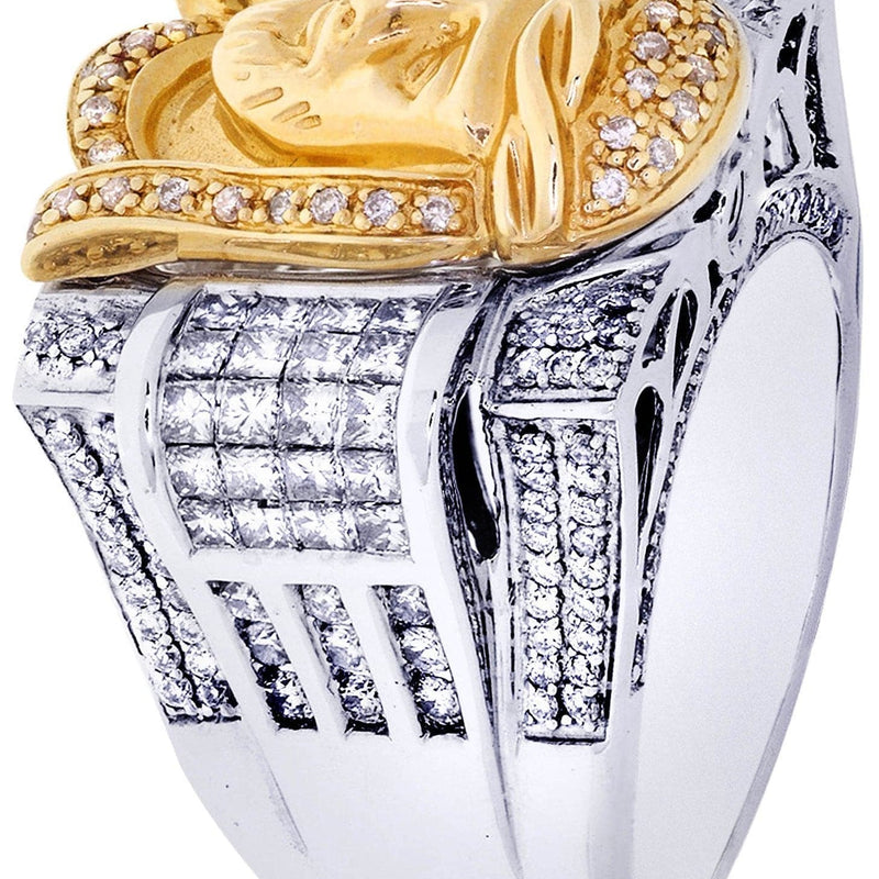 Mens Diamond Pinky Ring| 2.44 Carats| 20.43 Grams