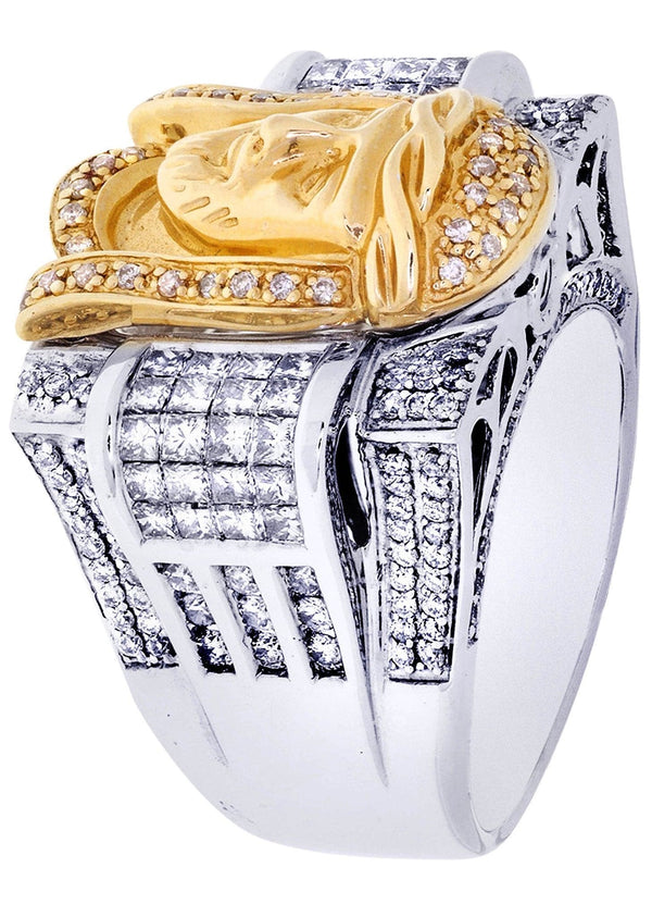 Mens Diamond Pinky Ring| 2.44 Carats| 20.43 Grams