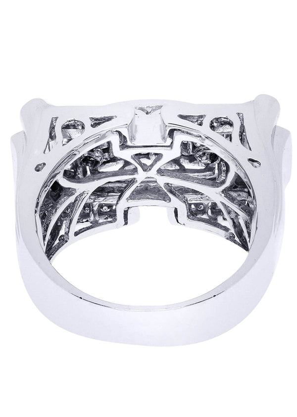 White Gold Mens Diamond Ring| 0.63 Carats| 15.04 Grams