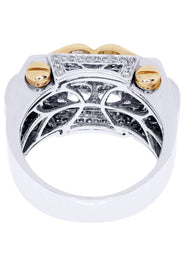 White Gold Mens Diamond Ring| 0.52 Carats| 14.49 Grams