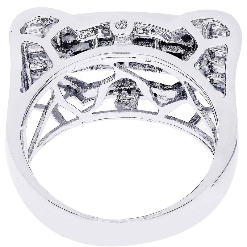 White Gold Mens Diamond Ring| 1.08 Carats| 13.06 Grams