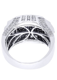 White Gold Mens Diamond Ring| 0.6 Carats| 13.73 Grams