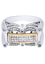 White Gold Mens Diamond Ring| 0.45 Carats| 15.35 Grams