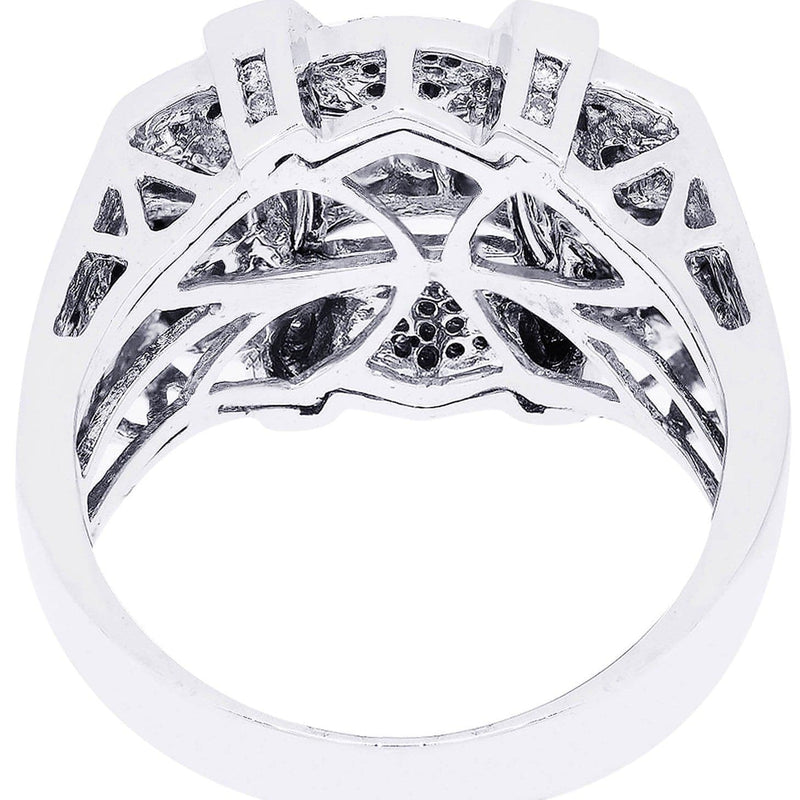 White Gold Mens Diamond Ring| 0.32 Carats| 12.47 Grams