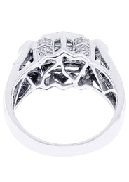 White Gold Mens Diamond Ring| 0.67 Carats| 10.12 Grams