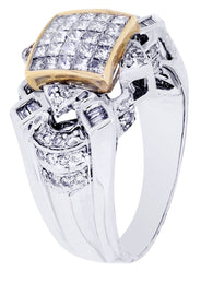 White Gold Mens Diamond Ring| 0.42 Carats| 10.2 Grams