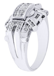 White Gold Mens Diamond Ring| 0.33 Carats| 8.57 Grams