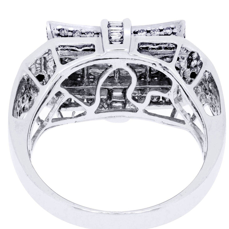 White Gold Mens Diamond Ring| 0.3 Carats| 8.68 Grams