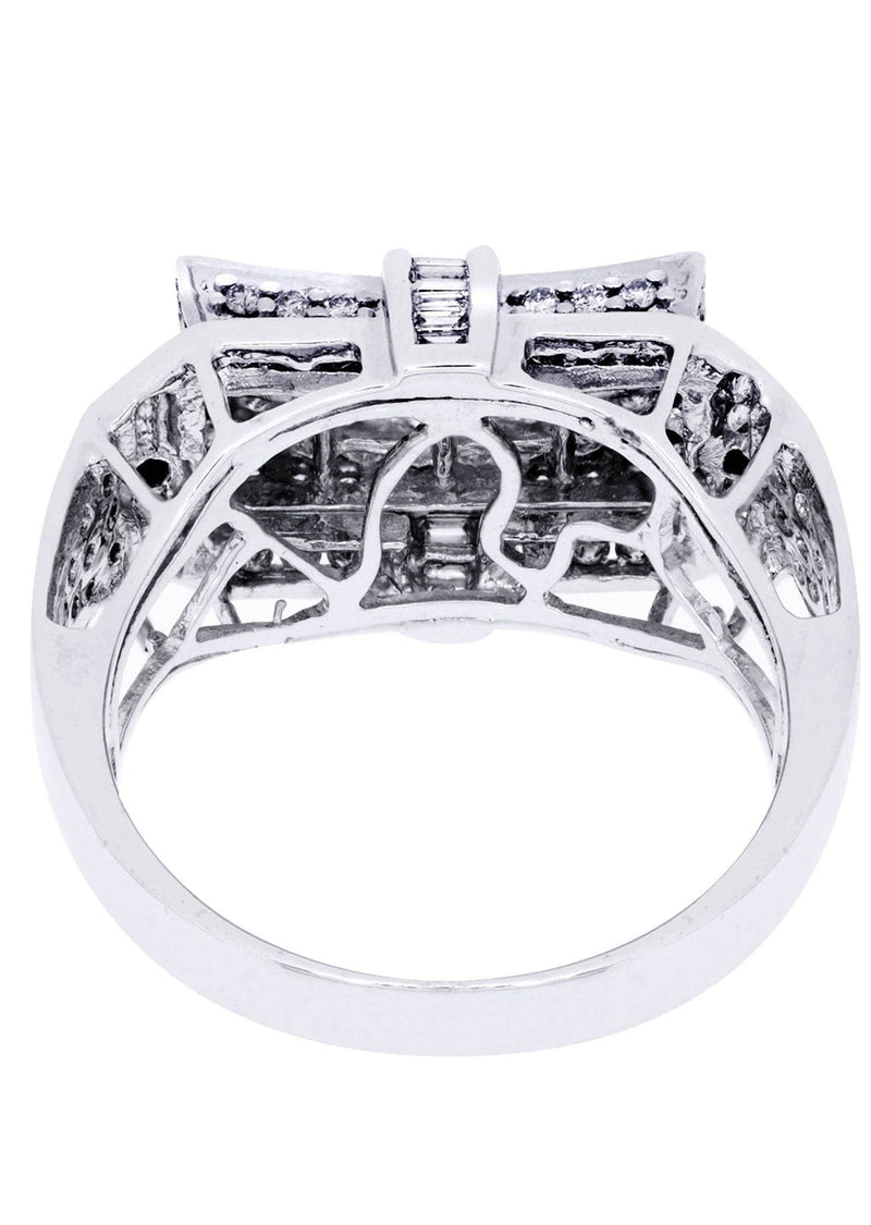 White Gold Mens Diamond Ring| 0.3 Carats| 8.68 Grams