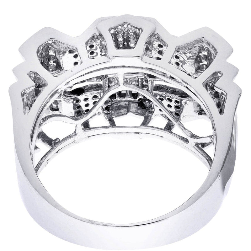 White Gold Mens Diamond Ring| 0.6 Carats| 13.33 Grams