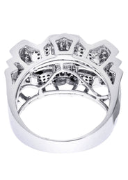 White Gold Mens Diamond Ring| 0.6 Carats| 13.33 Grams