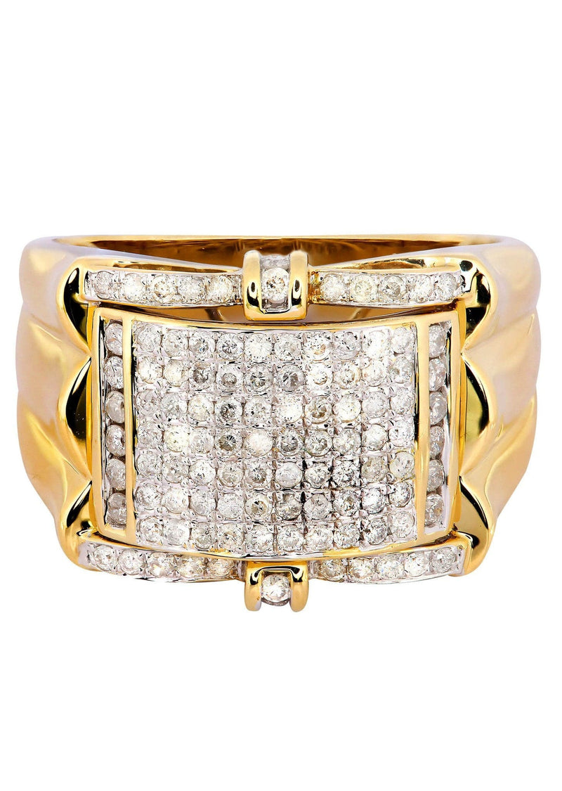 Mens Diamond Ring / Pinky Diamond Ring| 0.95 Carats