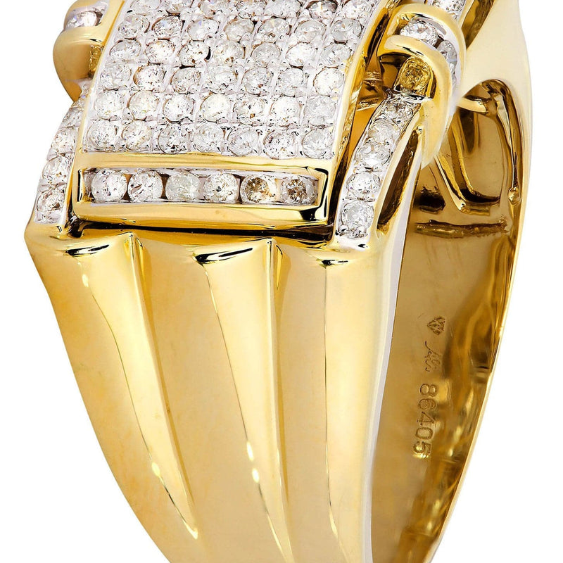 Mens Diamond Ring / Pinky Diamond Ring| 0.95 Carats