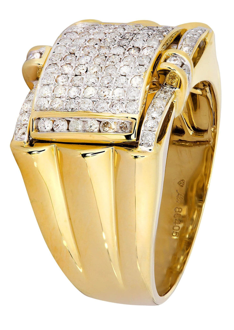 Mens Diamond Ring / Pinky Diamond Ring| 0.95 Carats