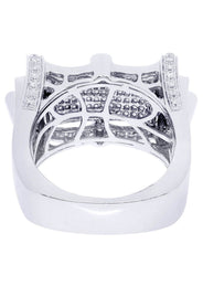 White Gold Mens Diamond Ring| 1.19 Carats| 17.5 Grams