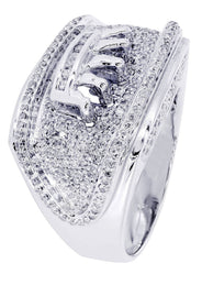 White Gold Mens Diamond Ring| 1.47 Carats| 15.44 Grams