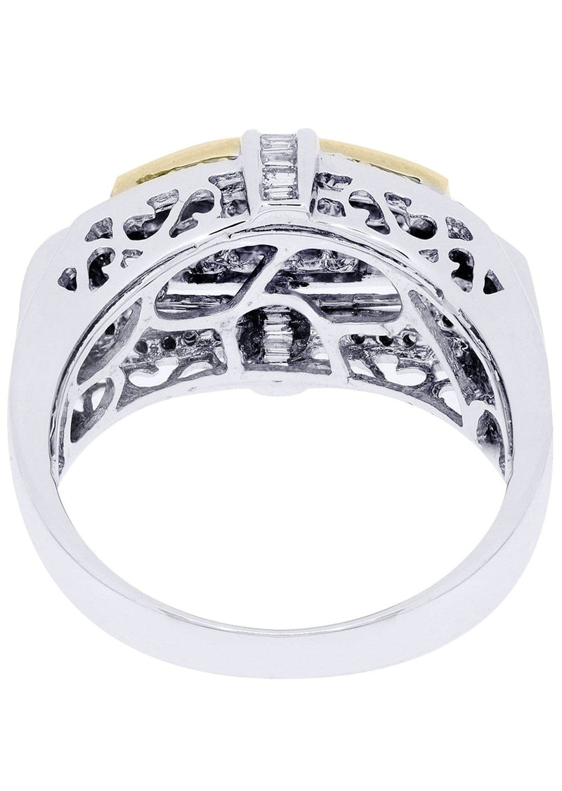 White Gold Mens Diamond Ring| 0.16 Carats| 9.3 Grams