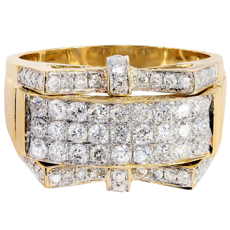 Mens Diamond Ring / Pinky Diamond Ring| 1.59 Carats