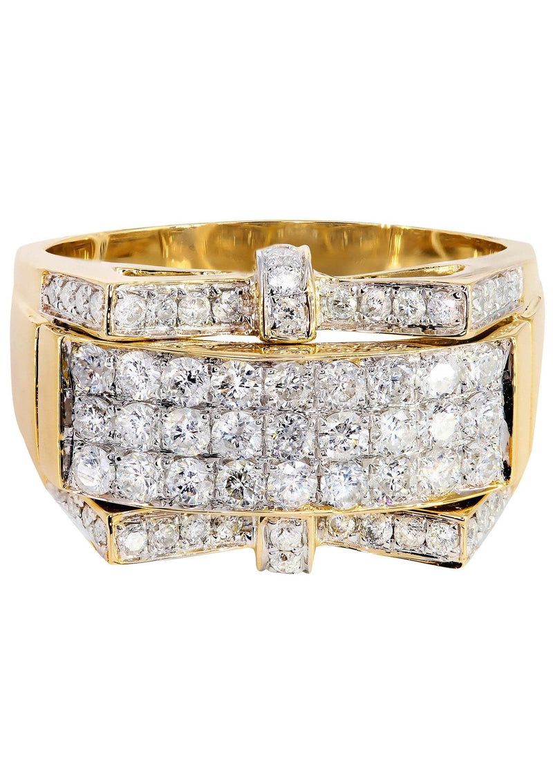 Mens Diamond Ring / Pinky Diamond Ring| 1.59 Carats