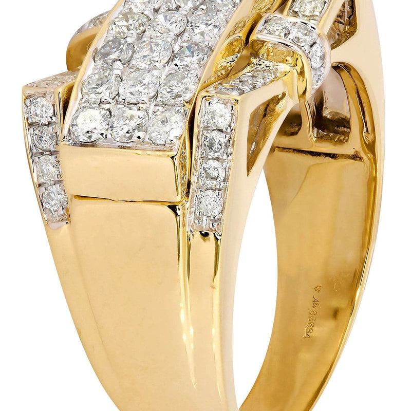 Mens Diamond Ring / Pinky Diamond Ring| 1.59 Carats