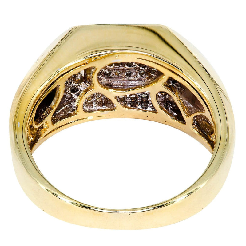 Mens Diamond Pinky Ring| 0.77 Carats| 10.15 Grams
