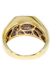 Mens Diamond Pinky Ring| 0.77 Carats| 10.15 Grams