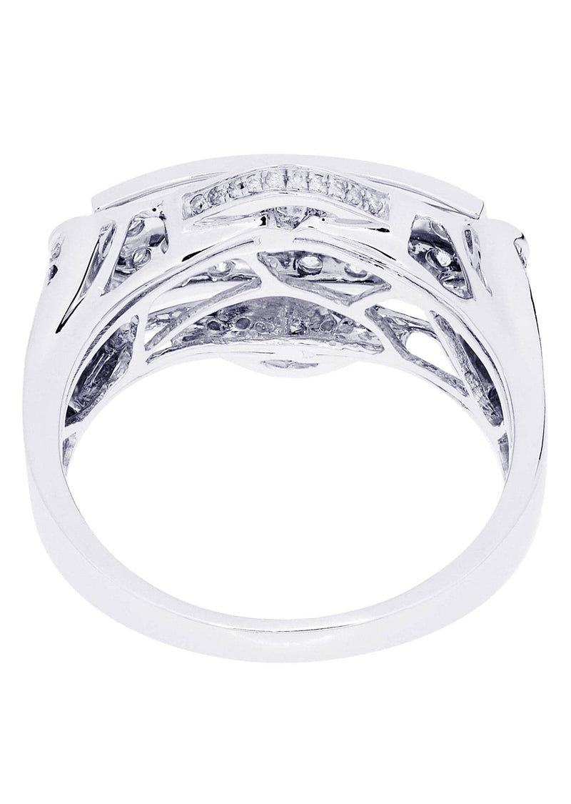 White Gold Mens Diamond Ring| 1.22 Carats| 8.52 Grams