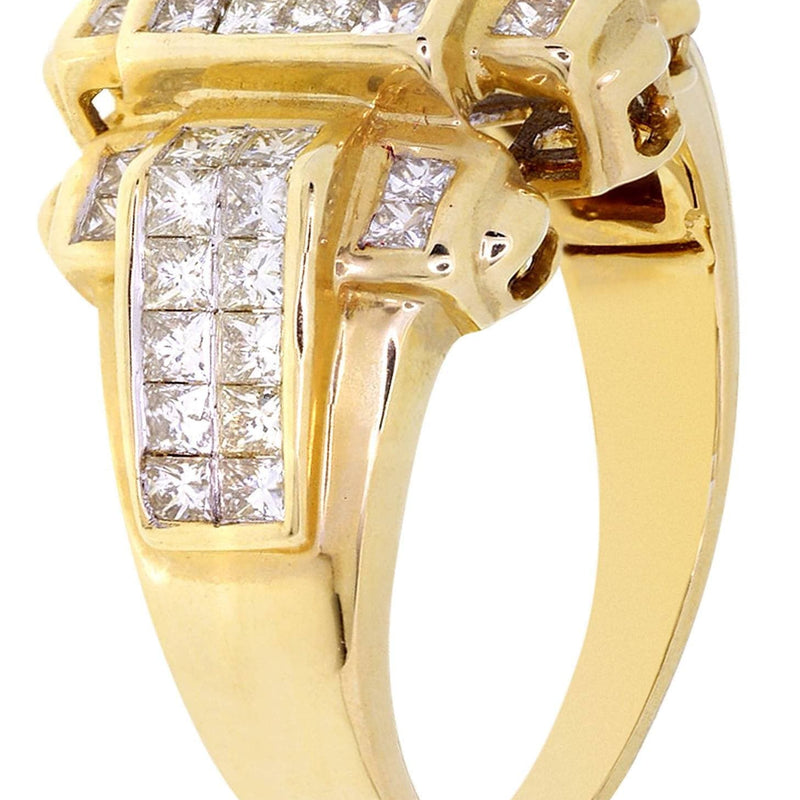 Mens Diamond Ring / Pinky Diamond Ring| 1.47 Carats