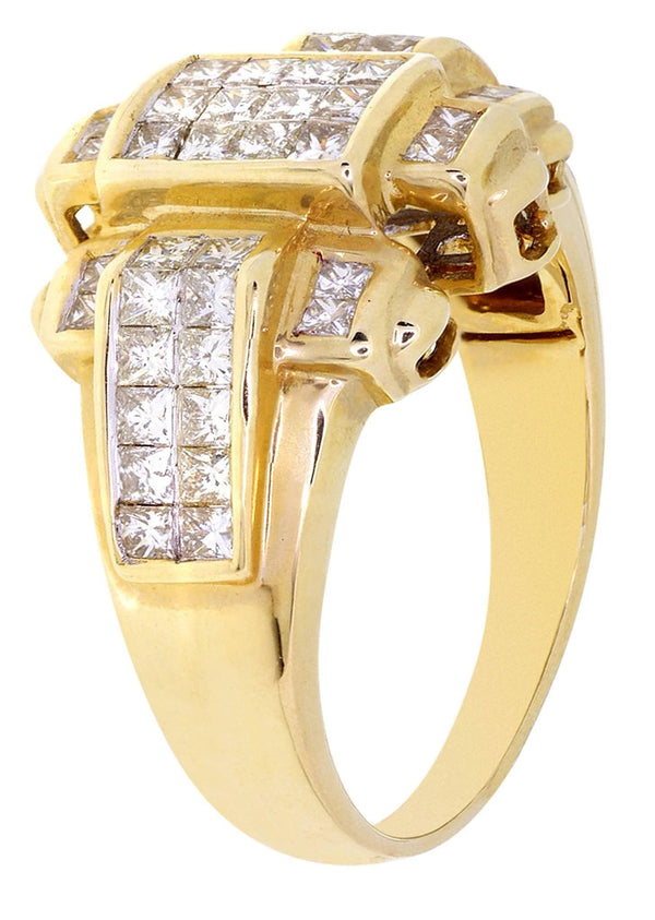 Mens Diamond Ring / Pinky Diamond Ring| 1.47 Carats