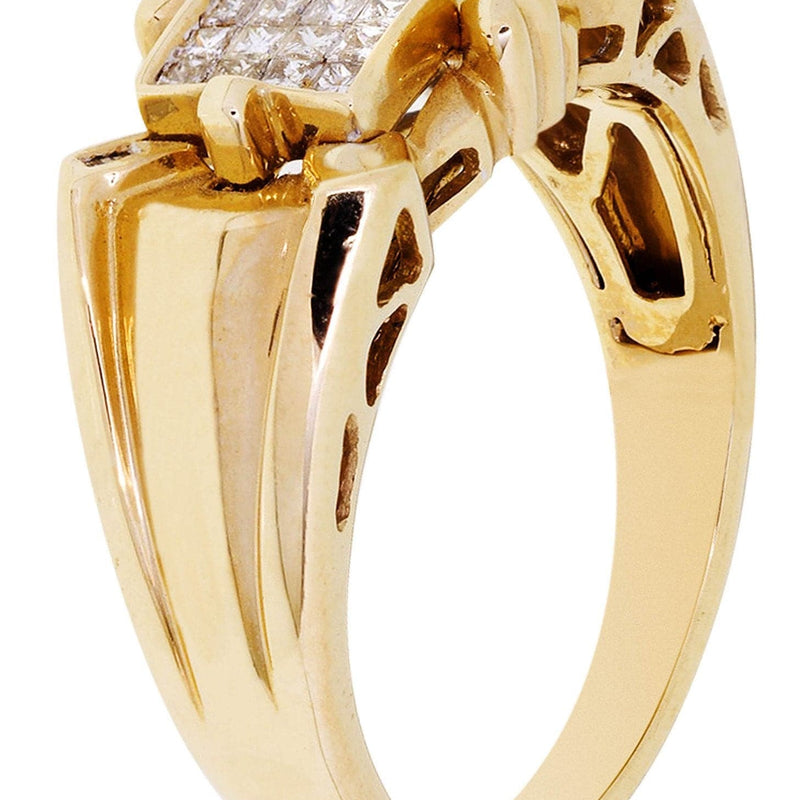 Mens Diamond Ring / Pinky Diamond Ring| 0.44 Carats