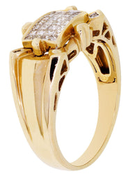 Mens Diamond Ring / Pinky Diamond Ring| 0.44 Carats