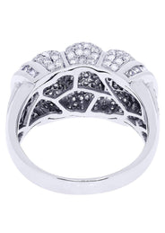 White Gold Mens Diamond Ring| 1.55 Carats| 10.29 Grams