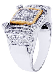 White Gold Mens Diamond Ring| 1.68 Carats| 14.07 Grams