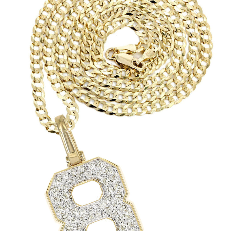 #8 Diamond Pendant Necklace | 0.66 Carats