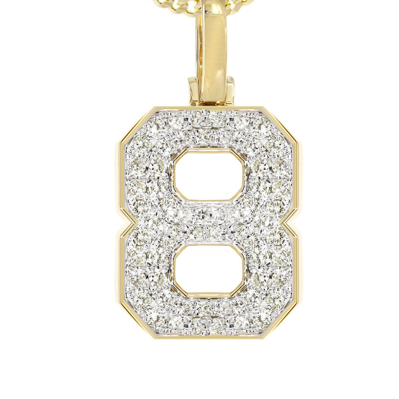 #8 Diamond Pendant Necklace | 0.66 Carats