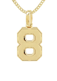 #8 Diamond Pendant Necklace | 0.66 Carats