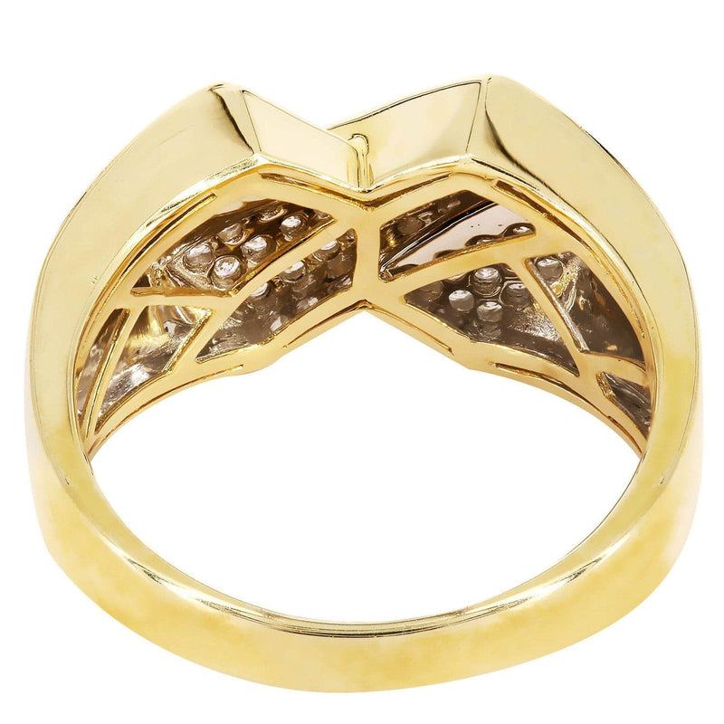 Mens Diamond Ring / Pinky Diamond Ring| 0.6 Carats