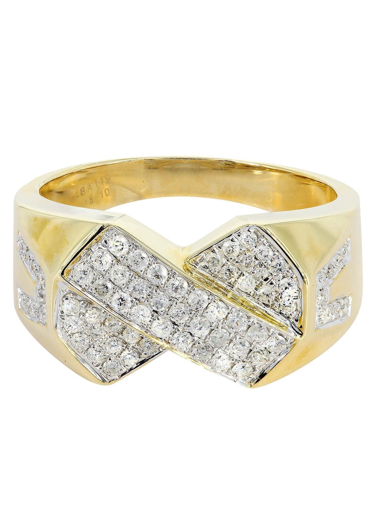 Mens Diamond Ring / Pinky Diamond Ring| 0.6 Carats