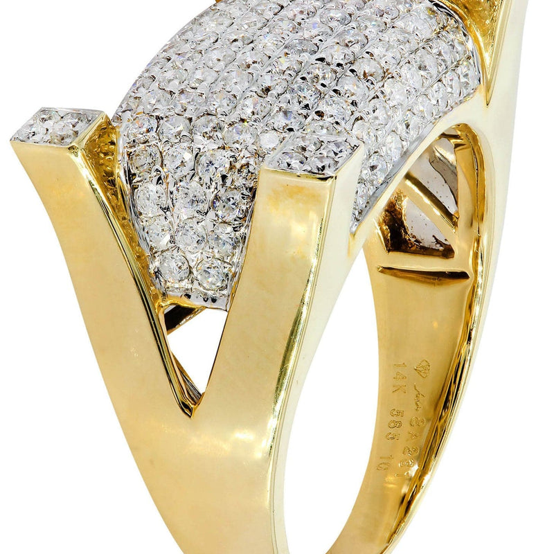 Mens Diamond Ring / Pinky Diamond Ring| 1.56 Carats