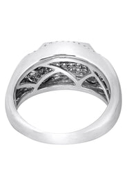 White Gold Mens Diamond Ring| 0.95 Carats| 9.49 Grams