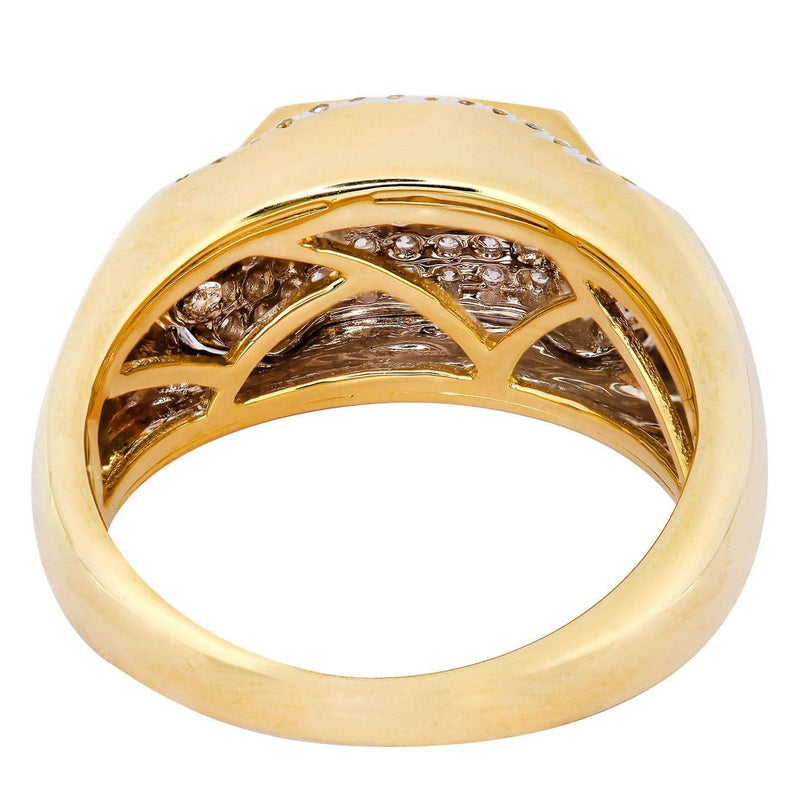 Mens Diamond Ring / Pinky Diamond Ring| 0.86 Carats