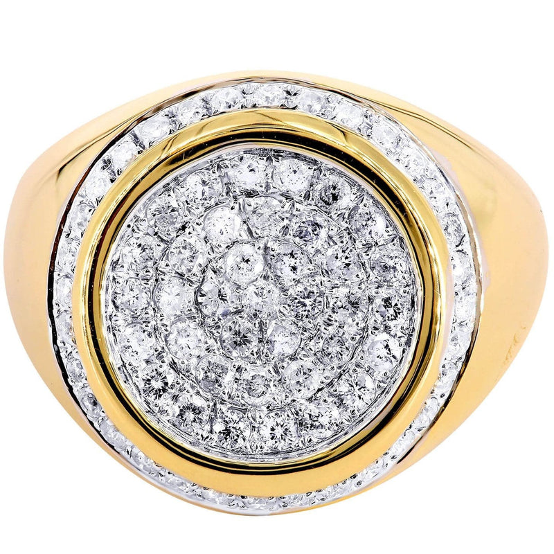 Mens Diamond Ring / Pinky Diamond Ring| 1.02 Carats