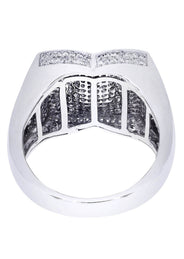 White Gold Mens Diamond Ring| 0.71 Carats| 11.26 Grams