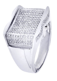 White Gold Mens Diamond Ring| 0.71 Carats| 11.26 Grams