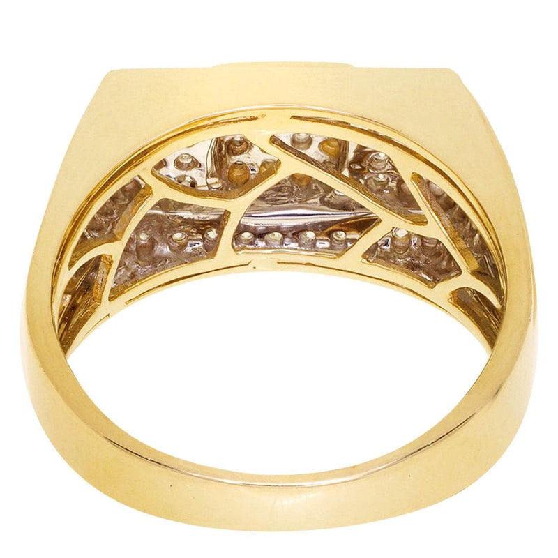 Mens Diamond Ring / Pinky Diamond Ring| 0.93 Carats