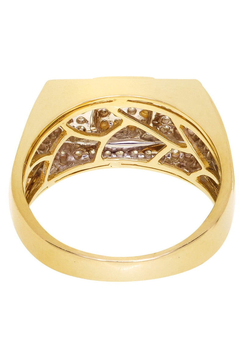 Mens Diamond Ring / Pinky Diamond Ring| 0.93 Carats