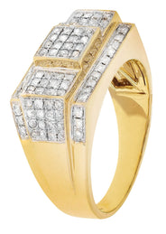 Mens Diamond Ring / Pinky Diamond Ring| 0.93 Carats